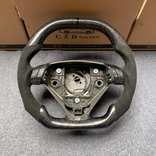Load image into Gallery viewer, CZD auto parts for volvo s60 2005-2009 carbon fiber steering wheel with flat bottom