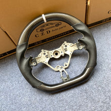 Load image into Gallery viewer, czd auto parts carbon fiber steering wheel for Subaru BRZ 2016-2019 with white stitching