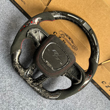 Load image into Gallery viewer, CZD auto parts for Dodge Durango 2018-2021 carbon fiber steering wheel with forged carbon fiber &amp; LED