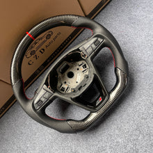 Load image into Gallery viewer, CZD auto parts for Seat Leon 2013-2020 carbon fiber steering wheel with perforated leather side