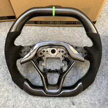 Load image into Gallery viewer, CZD auto parts for Honda 10th gen Accord EXL EX LX 2018-2022 carbon fiber steering wheel with alcantara leather side