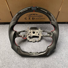 Load image into Gallery viewer, CZD auto parts for Honda 11th gen Civic XI 2021-2022 carbon fiber steering wheel with LED