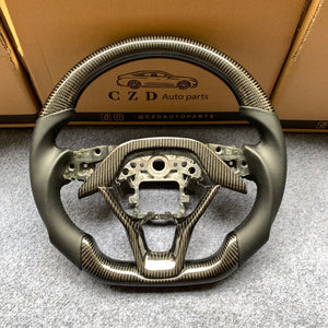 czd auto parts carbon fiber steering wheel for Honda 10th gen Accord EXL EX LX/Honda Insight