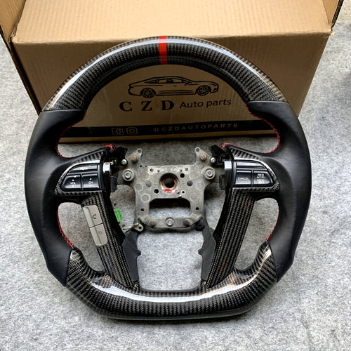czd auto parts carbon fiber steering wheel for Honda 8th gen Accord 2008-2012