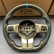 Load image into Gallery viewer, CZD auto parts for Jeep Wrangler 2011-2017 carbon fiber steering wheel