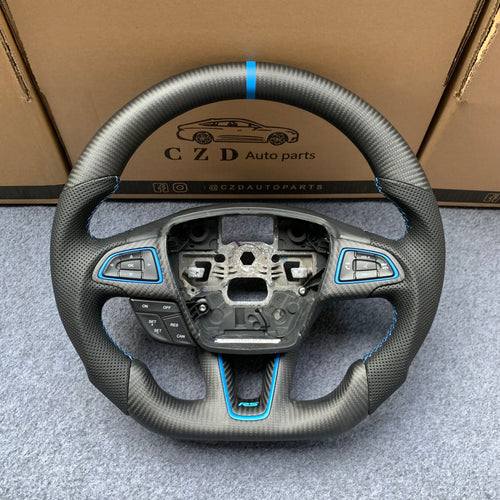 czd auto parts carbon fiber steering wheel for Ford Escape 2017-2019