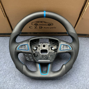 czd auto parts carbon fiber steering wheel for Ford Escape 2017-2019