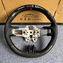 Load image into Gallery viewer, CZD auto parts for Ford Mustang 2018-2021  carbon fiber steering wheel with LED screen