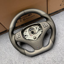 Load image into Gallery viewer, CZD autoparts for BMW X1 E84 carbon fiber steering wheel with matte black carbon fiber