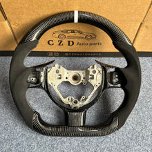 Load image into Gallery viewer, CZD auto parts for Toyota 86 (GT86) 2016-2020 carbon fiber steering wheel with alcantara leather side