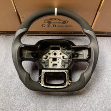 Load image into Gallery viewer, CZD auto parts for Ford F150 2021 2022 carbon fiber steering wheel with alcantara leather