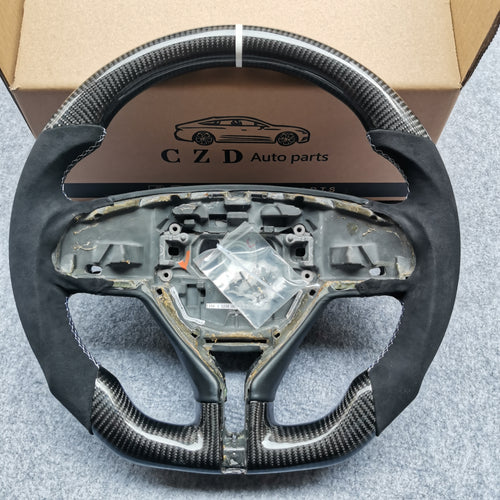 CZD auto parts carbon fiber steering wheel for Maserati Ghibli M157 2014-2019