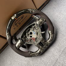 Load image into Gallery viewer, CZD auto parts for Volkswagen Golf Plus 2009-2014 carbon fiber steering wheel with forged carbon fiber &amp; LED