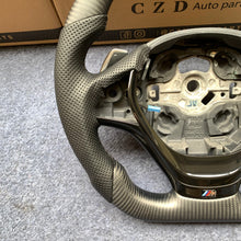 Load image into Gallery viewer, CZD auto parts for BMW 3 Series F30 carbon fiber steering wheel with matte carbon fiber