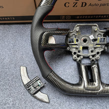 Load image into Gallery viewer, 2018-2023 Ford Mustang/SHELBY GT350 carbon fiber steering wheel from czd auto parts