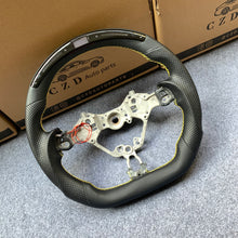 Load image into Gallery viewer, czd auto parts carbon fiber steering wheel for Toyota 86 2016-2019 with yellow stitching