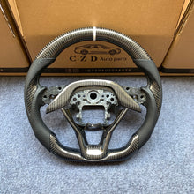 Load image into Gallery viewer, czd auto parts carbon fiber steering wheel for Honda 10th gen Accord EXL EX LX/Insight with gloss carbon fiber thumbgrips