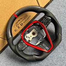 Load image into Gallery viewer, CZD auto parts for Toyota Avalon 2019-2022 carbon fiber steering wheel  with red trim