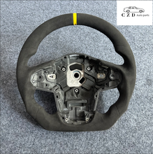 Load image into Gallery viewer, CZD auto parts for TOYOTA SUPRA A90 A91 MK5 2020-2021 carbon fiber steering wheel with full alcantara