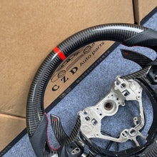 Load image into Gallery viewer, czd auto parts carbon fiber steering wheel for Toyota 86 with paddle shifters