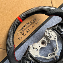 Load image into Gallery viewer, CZD auto parts for Scion FRS Release Series 2.0 2016+ carbon fiber steering wheel with red stitching