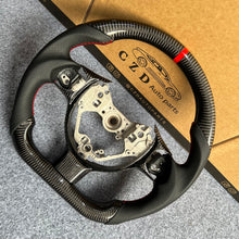 Load image into Gallery viewer, CZD auto parts for Subaru BRZ 2016-2020 carbon fiber steering wheel with red stitching