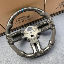 Load image into Gallery viewer, CZD auto parts carbon fiber steering wheel for Ford Mustang 2010-2014 with forged carbon fiber