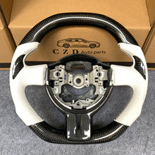 Load image into Gallery viewer, CZD auto parts carbon fiber steering wheel for Toyota 86 (GT86) 2012-2016 with white perforated leather
