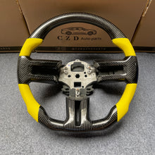 Load image into Gallery viewer, CZD auto parts carbon fiber steering wheel for Ford Mustang 2010-2014 with black stitching