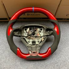 Load image into Gallery viewer, CZD auto parts for BMW 3 Series F30 carbon fiber steering wheel with red carbon fiber