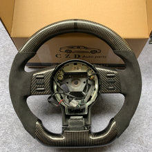 Load image into Gallery viewer, CZD auto parts for Z33 carbon fiber steering wheel with alcantara leather side