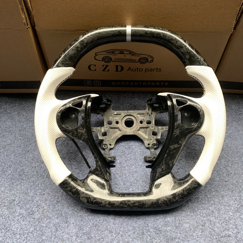 czd auto parts carbon fiber steering wheel for Honda 9th gen Accord SPORT 4 DOOR SEDAN 2013-2017 with forged carbon fiber