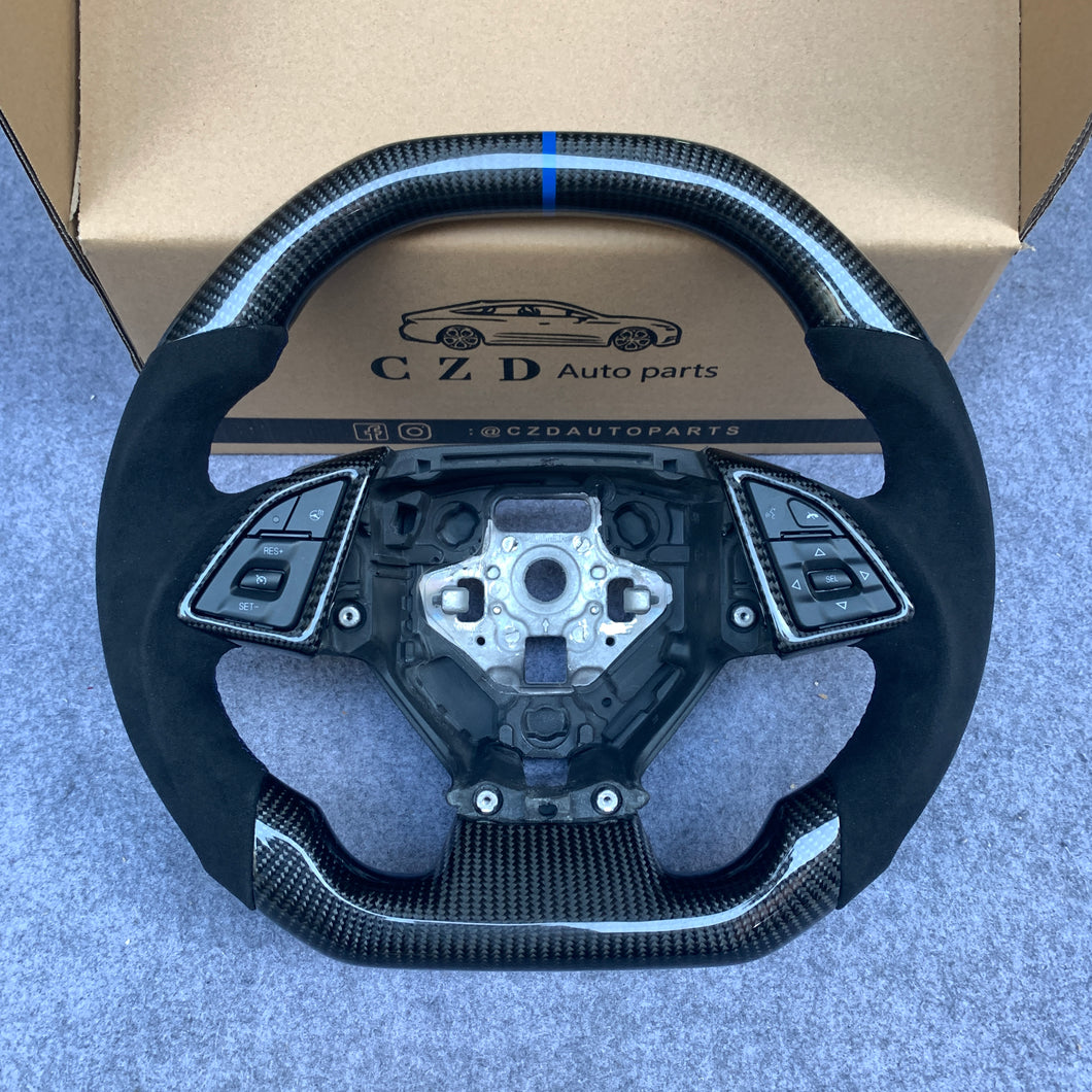 CZD auto parts carbon fiber steering wheel for Chevrolet Corvette C7 2014-2019