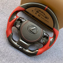 Load image into Gallery viewer, CZD auto parts carbon fiber steering wheel for Lexus IS200t 2016-2017 with airbag cover