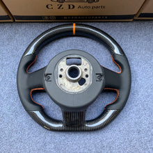 Load image into Gallery viewer, CZD auto part for Lamborghini Gallardo 2004-2014  carbon fiber steering wheel with orange stripe line
