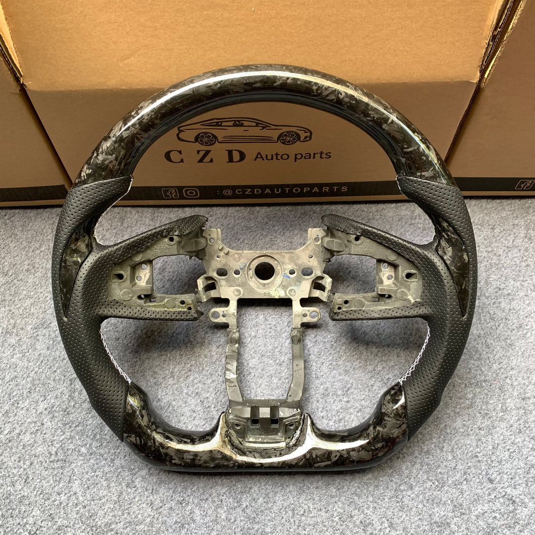 czd auto parts carbon fiber steering wheel for Honda MK10 2016-2021