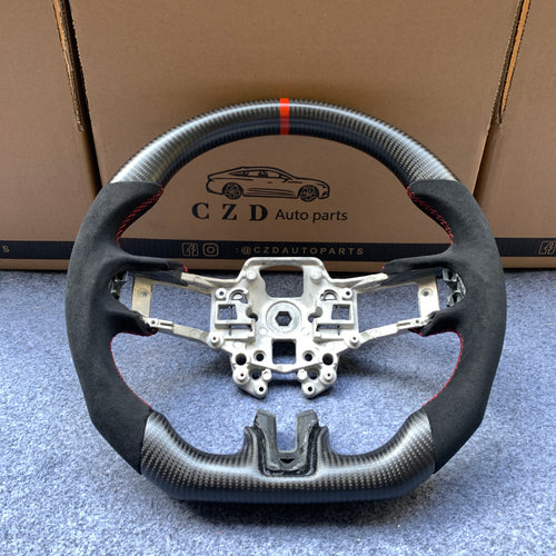 czd auto parts carbon fiber steering wheel for Ford SHELBY GT350 2015-2017