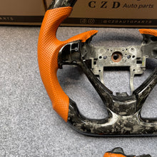 Load image into Gallery viewer, czd auto parts carbon fiber steering wheel for Acura TL/ILX with gear knob