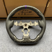 Load image into Gallery viewer, CZD auto parts for Nissan gtr  r35 2009-2016 carbon fiber steering wheel with gloss forged carbon fiber