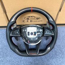 Load image into Gallery viewer, CZD auto parts for Mercedes Benz S-Class W222 SLC R172 carbon fiber steering wheel with red stripe line