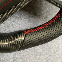 Load image into Gallery viewer, CZD auto parts for Toyota 8th gen Camry se xse le xle 2018-2022 carbon fiber steering wheel with black carbon fiber