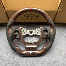Load image into Gallery viewer, CZD auto parts carbon fiber steering wheel for Lexus RCF F sport with red stripe