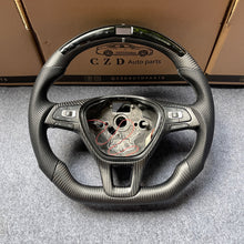 Load image into Gallery viewer, CZD auto parts for Volkswagen Golf 7 GTI Golf R MK7 VW Polo GTI Scirocco 2015 2016 carbon fiber steering wheel with matte carbon fiber LED
