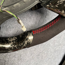 Load image into Gallery viewer, CZD auto parts for Volkswagen VW Golf 6 (VI) 2009-2012 carbon fiber steering wheel with forged carbon fiber &amp; LED