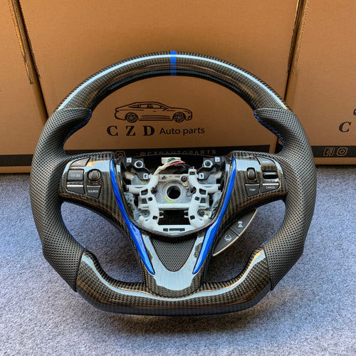 czd auto parts carbon fiber steering wheel for Acura TLX 2015-2021