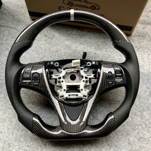 Load image into Gallery viewer, czd auto parts carbon fiber steering wheel for Acura TLX 2015-2021/MDX 2018-2022 with gloss carbon fiber