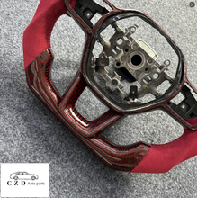 Load image into Gallery viewer, CZD auto parts for Honda 11th gen Civic XI 2021-2022 carbon fiber steering wheel flat top