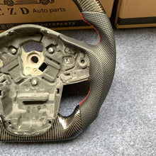 Load image into Gallery viewer, CZD auto parts for TOYOTA SUPRA A90 A91 MK5 2020-2021 carbon fiber steering wheel with red stripe line