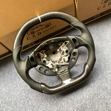 Load image into Gallery viewer, CZD auto parts for Maserati GranTurismo 2007-2020 carbon fiber steering wheel with flat top