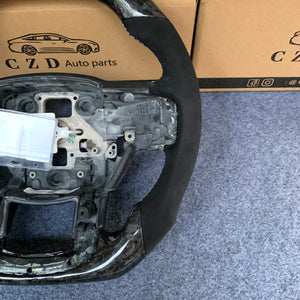 CZD Auto Parts carbon fiber steering wheel for Ford F-650 2021